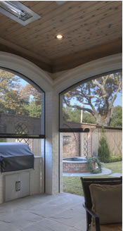 Outdoor patio shades - Fort Worth, Texas