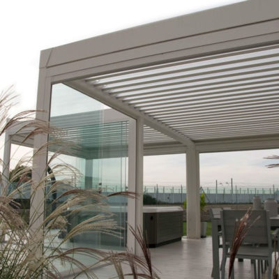 Patio Cover Louvered Roof - Dallas, Texas-001