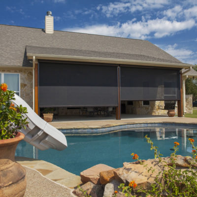 Long View, TX Motorized Retractable Screen-03