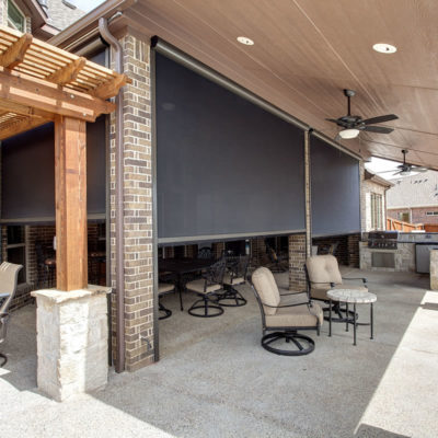 Long View, TX Motorized Retractable Screen-14