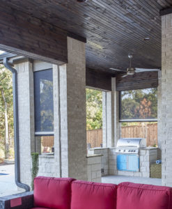 Frisco-motorized outdoor screens