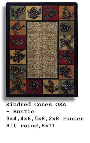 Outpost Rug Collection-Kindred Cones Outpost Rug Collection-Kindred Cones