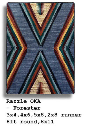 Outpost Rug Collection-Razzle Outpost Rug Collection-Razzle