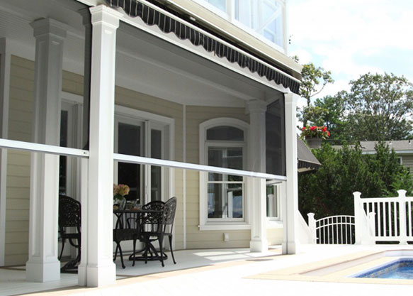 Retractable shades for your Dallas porch