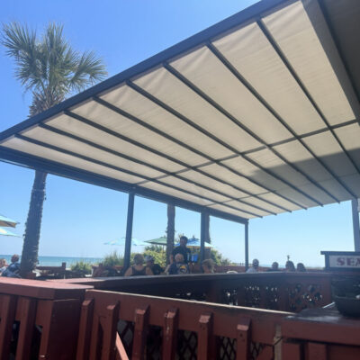Dallas, TX Patio retractable pergola-Pergostar Plus 014