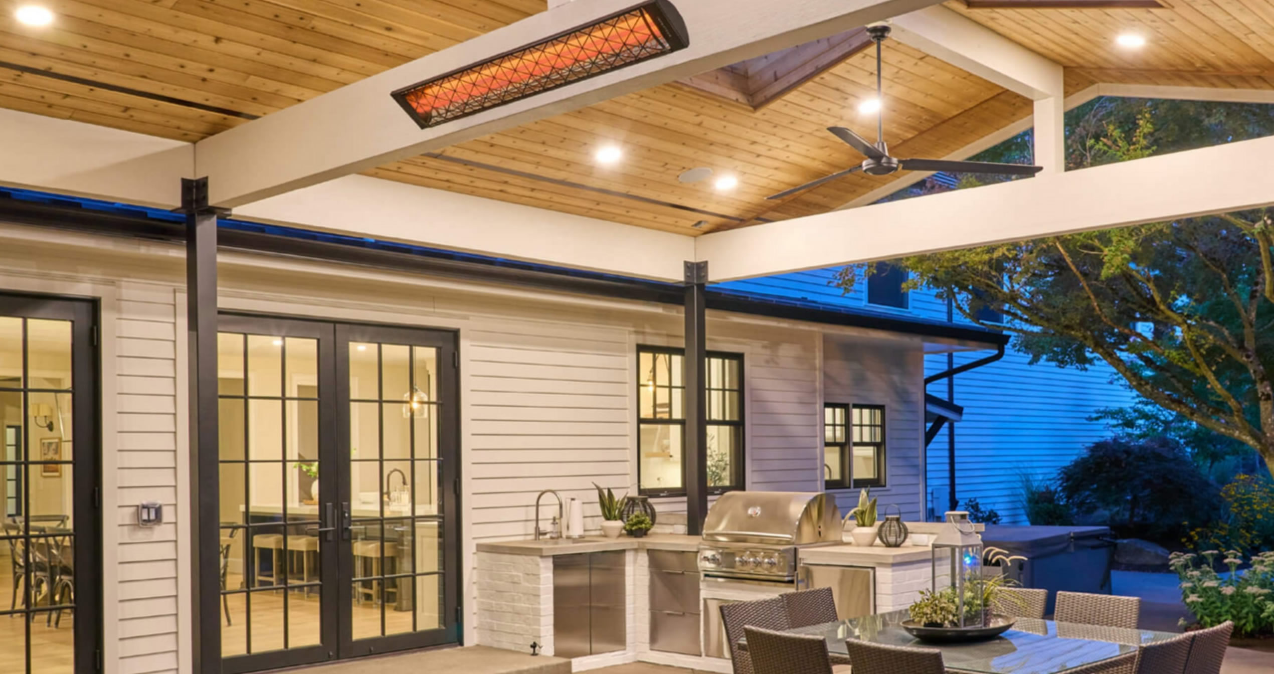 Stay warm in North Texas Winter months with outdoor patio heaters