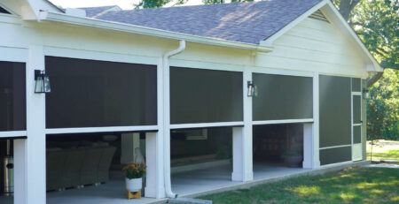 motorized retractable screens Dallas, Texas