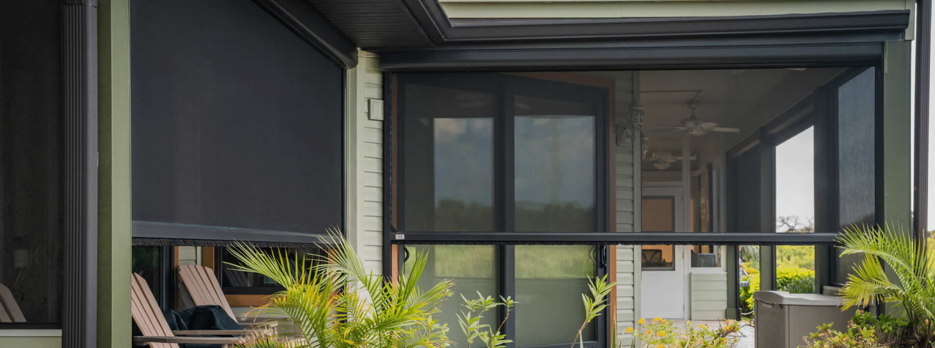 Outdoor patio, porch shades, Dallas and Fort Worth, Texas